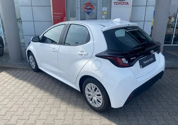 Toyota Yaris cena 68900 przebieg: 66604, rok produkcji 2022 z Raszków małe 232